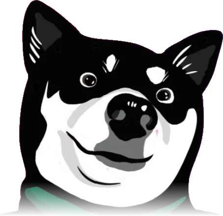 The WOOF shiba mascot