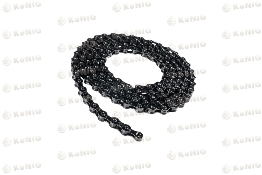 KONIG black titanium-coated chain (8-speed)